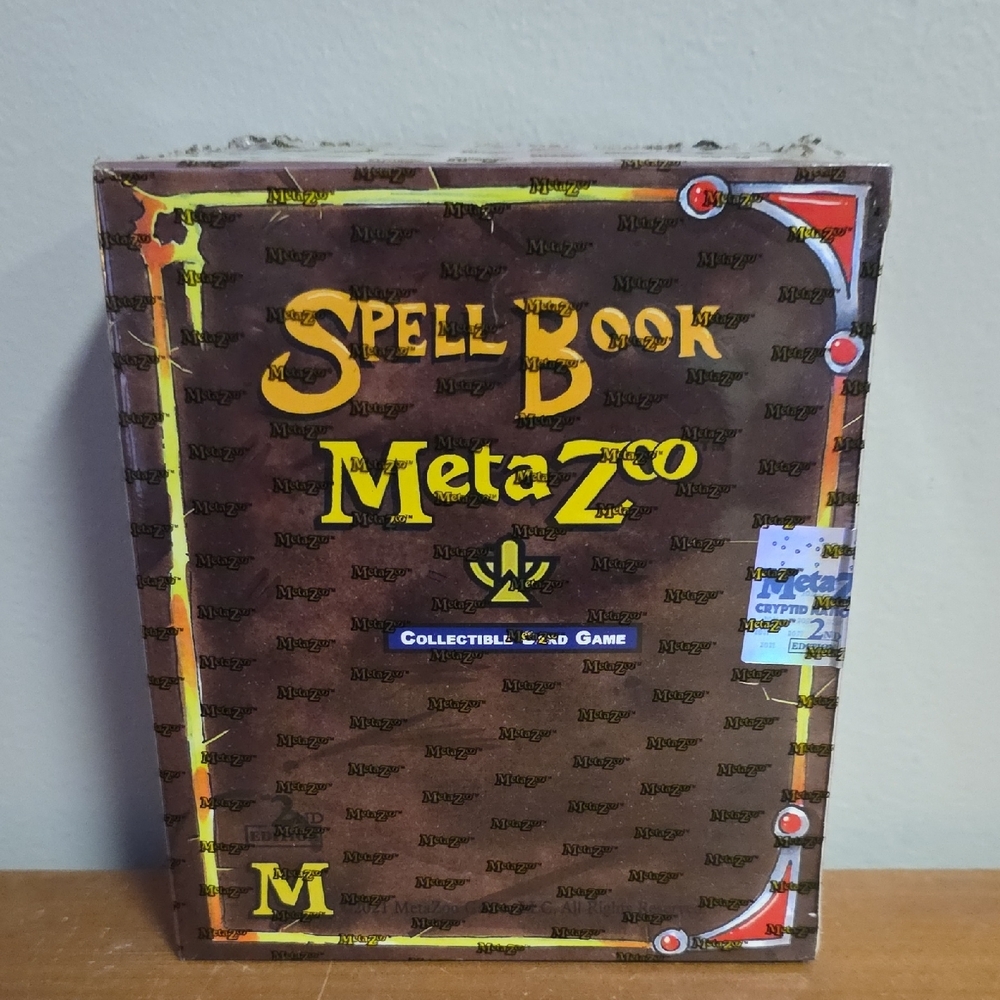 Spell Book Collectible Card Game - Brown